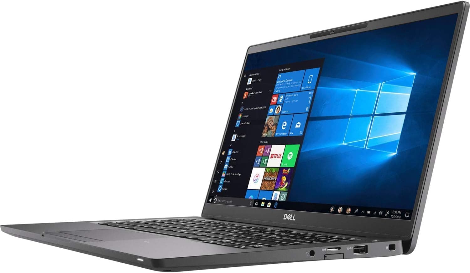Dell Latitude 7400 — Dell laptop view 4